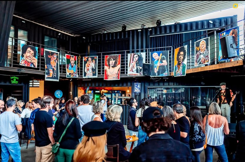 Layback Park, complexo modular com bar e gastronomia, Nova Lima